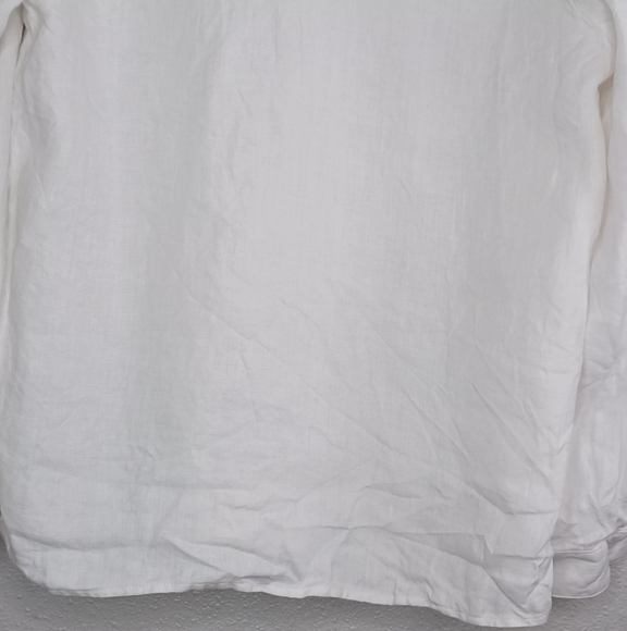 Cloth And Steel Linen Costal Grandma Lagenlook Top - Picture 4 of 12